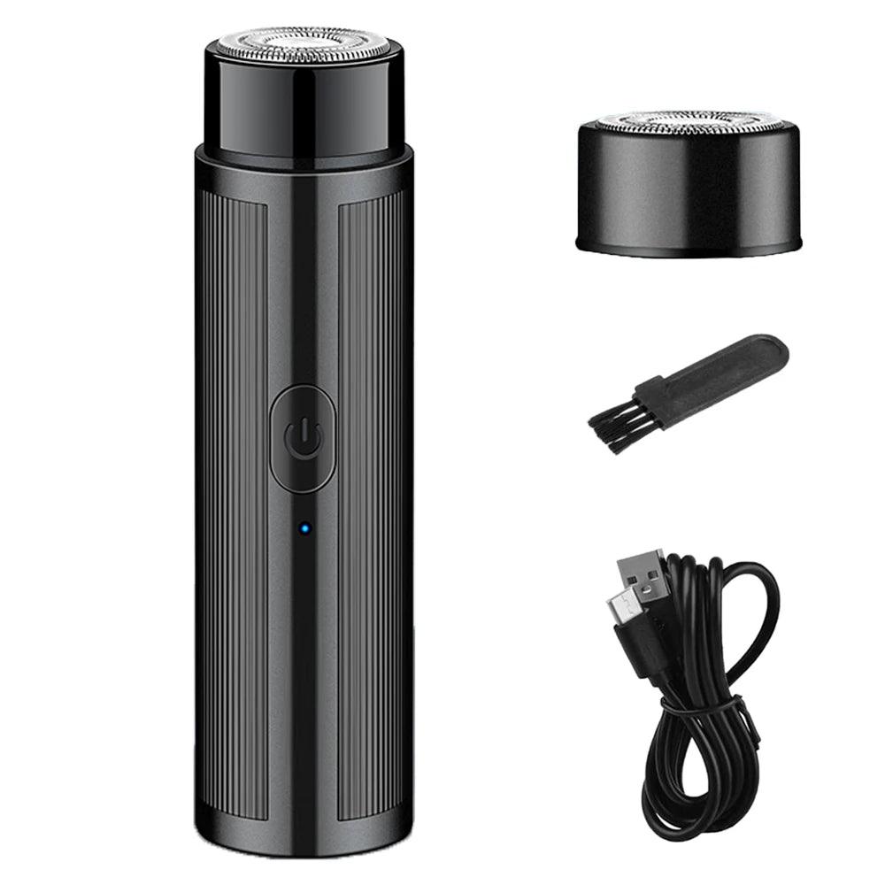 Electric Shaver Mini Rechargeable Razor Long-Lasting Portable Washable Trimmer - Scent Shave And All