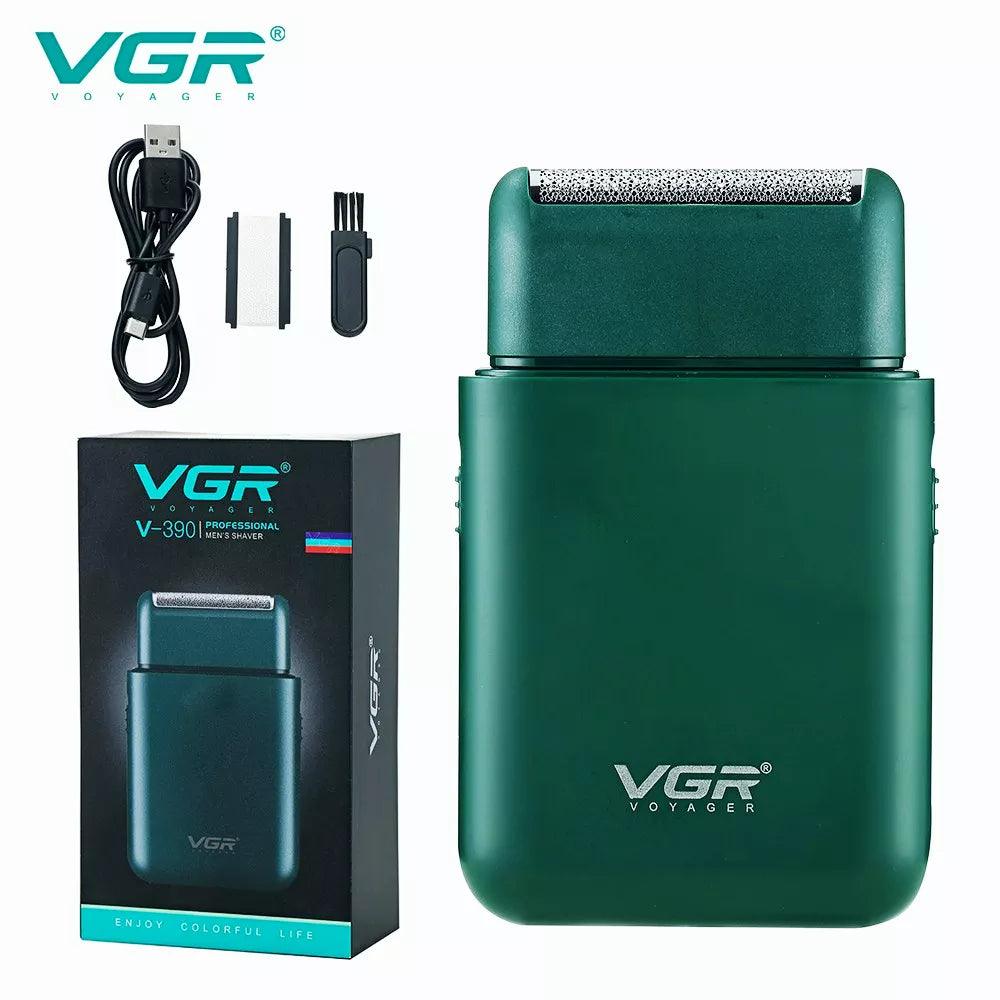 VGR V-390 Electric Foil Professional Beard Hair Trimmer Portable Mini Shaver - Scent Shave And All