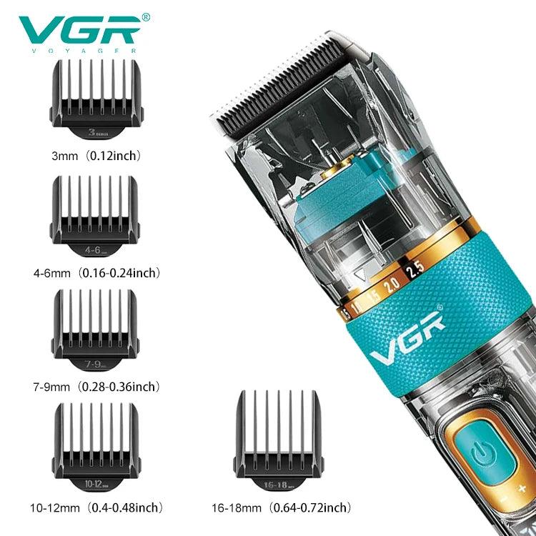 VGR V-695 Rechargeable Professional Hair Clipper Hair Trimmer - Scent Shave And All