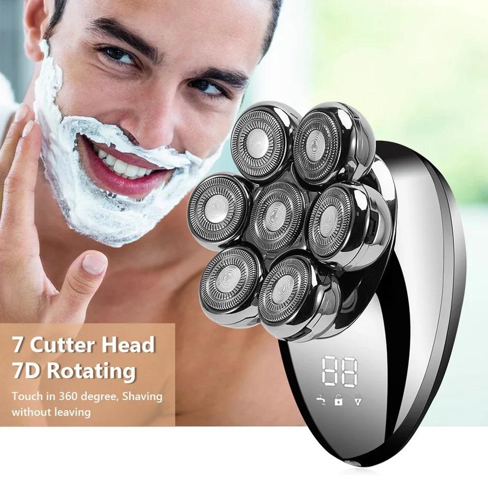 Head Shaver for Men 7D Floating Cutter Head Rechargeable Waterproof - Scent Shave And All