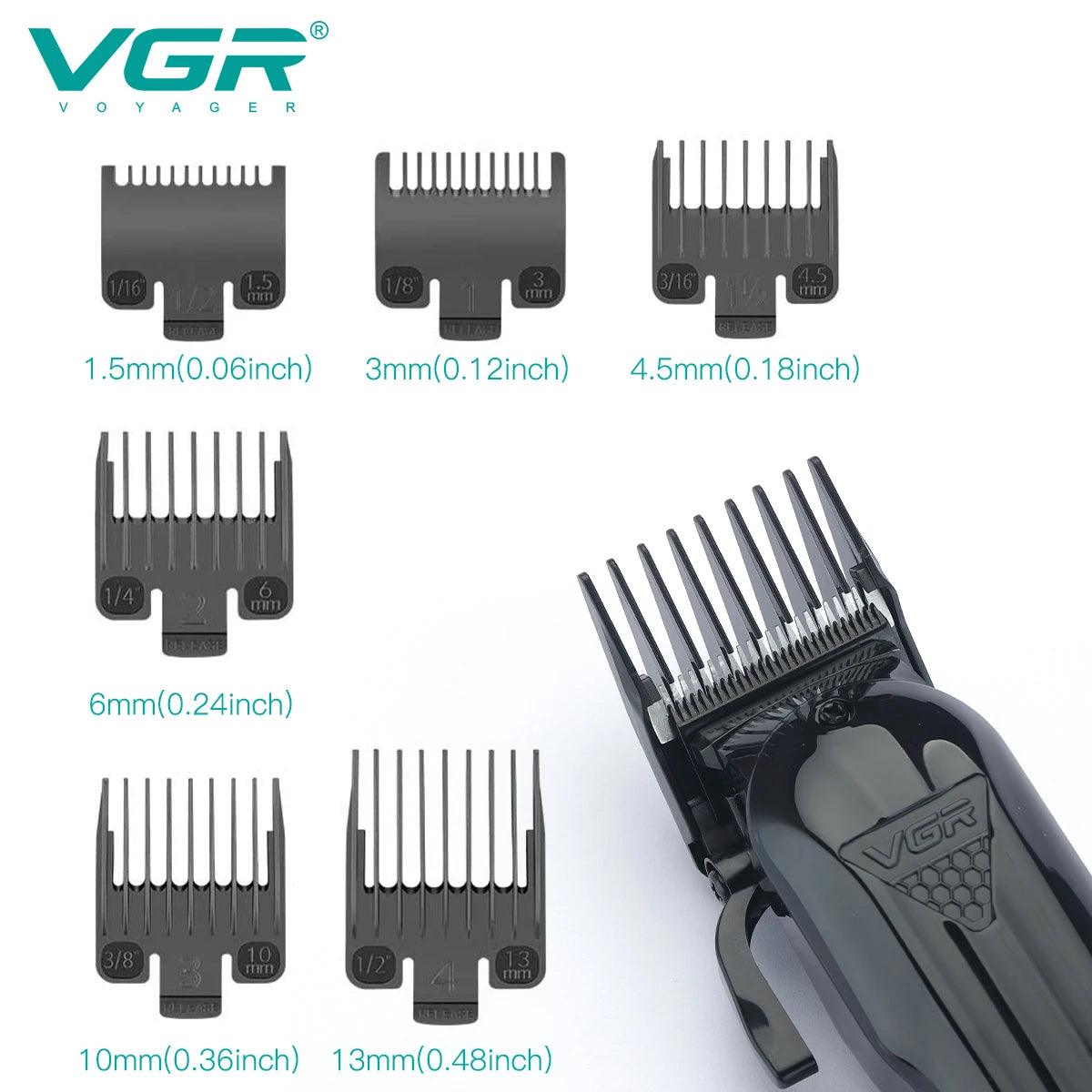 VGR V-282 Hair Clipper Professional Hair Cutting Machine Cordless Rechargeable - Scent Shave And All