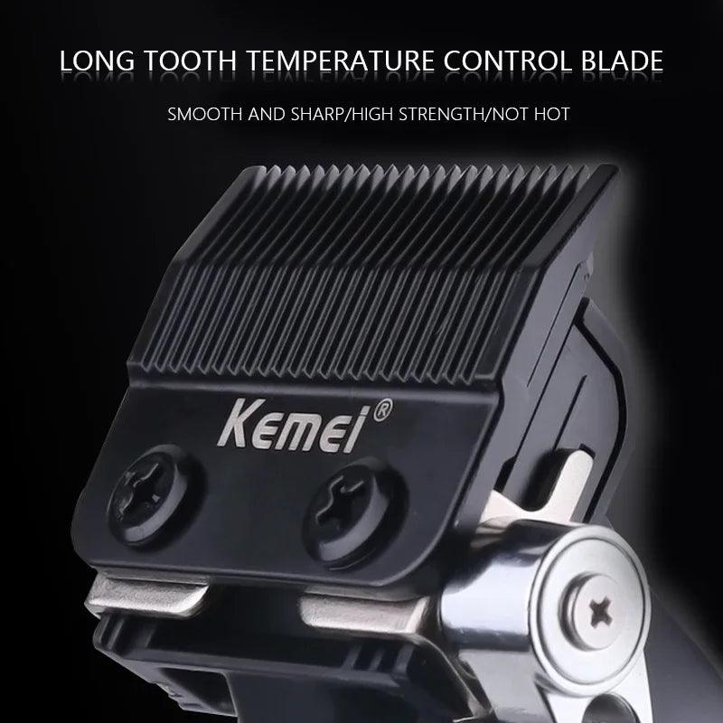 Kemei KM-2296 Professional Hair Clipper Powerful Cutting Machine with Dock - Scent Shave And All