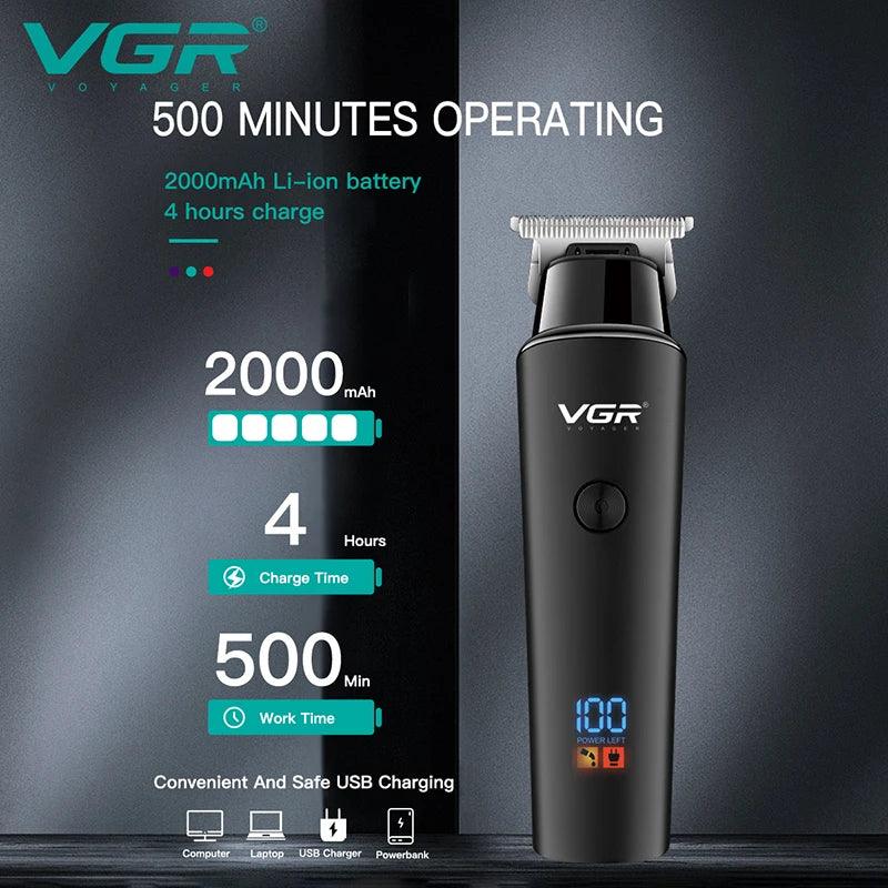 VGR-937 Hair and Beard Trimmer Professional Hair Clipper Electric Razor - Scent Shave And All