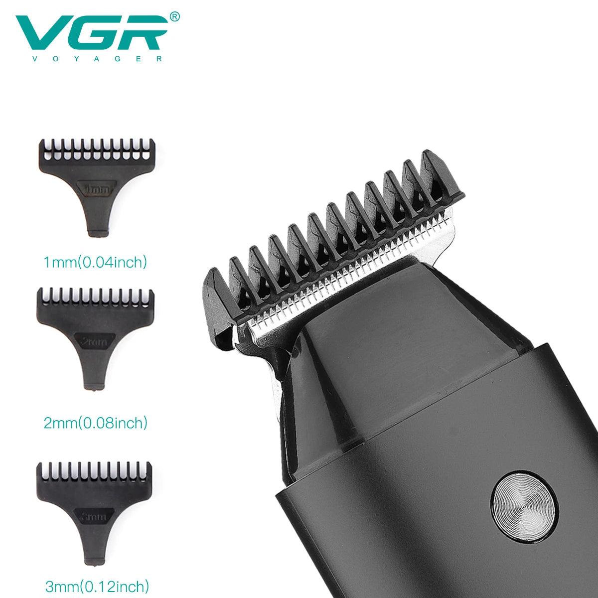 VGR V-932 Hair Trimmer Hair Clipper Mini Travel-friendly T-Shaped Blade - Scent Shave And All