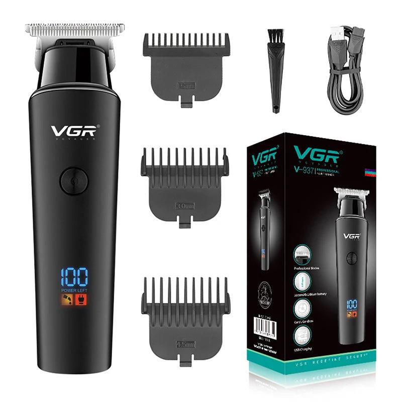 VGR-937 Hair and Beard Trimmer Professional Hair Clipper Electric Razor - Scent Shave And All