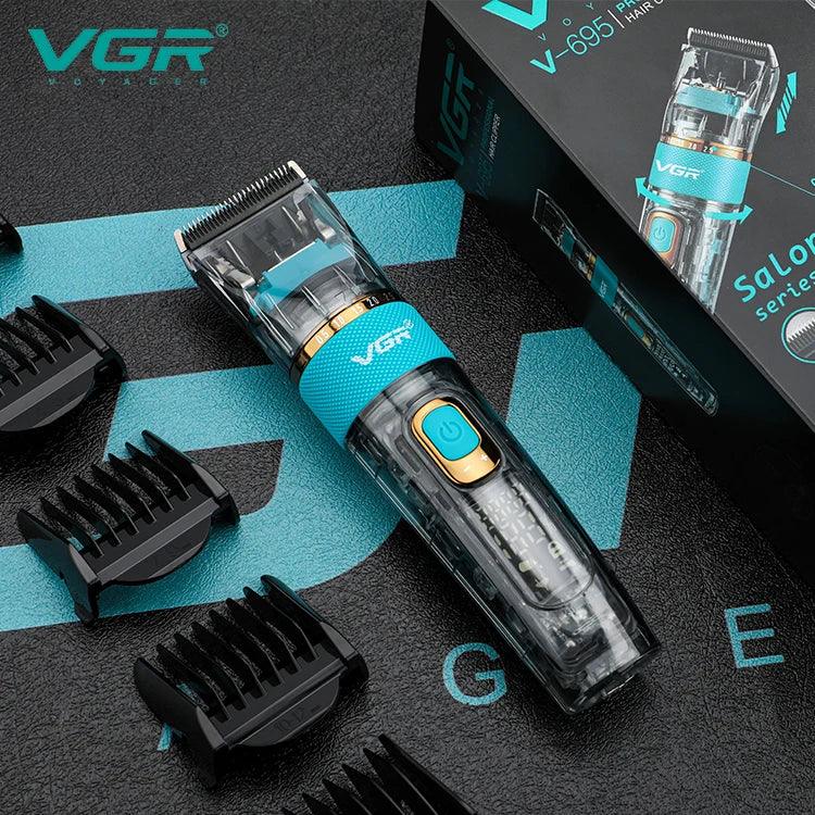 VGR V-695 Rechargeable Professional Hair Clipper Hair Trimmer - Scent Shave And All