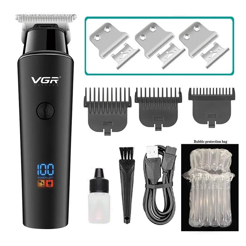 VGR-937 Hair and Beard Trimmer Professional Hair Clipper Electric Razor - Scent Shave And All