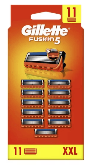 Gillette Fusion5 Shaving Razor Blades 11 Pack - Scent Shave And All