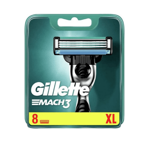 Gillette Mach3 Replacement Razor Blades 8 Pack - Scent Shave And All