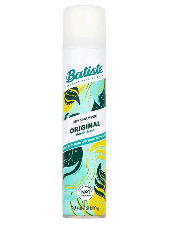 Batiste Dry Shampoo Original 200ml Fresh & Clean Fragrance No Rinse - Scent Shave And All