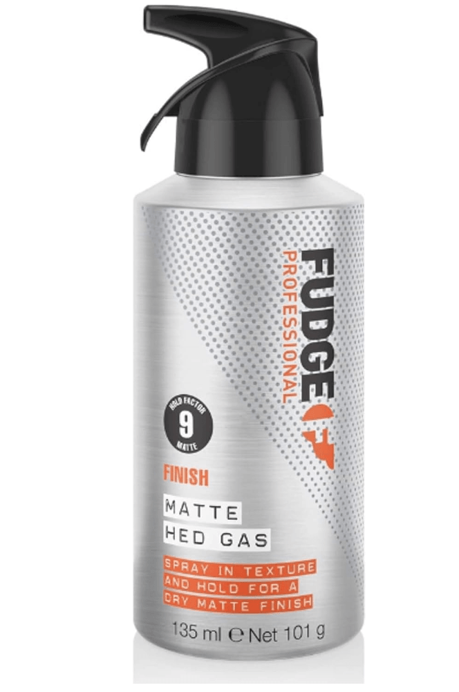 Fudge Professional Matte Hed Gas Strong Hold Texturising Hairspray 135ml - Scent Shave And All