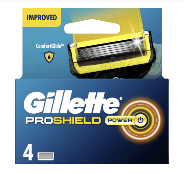 Gillette ProShield Razor Blades Replacement 4 Pack - Scent Shave And All