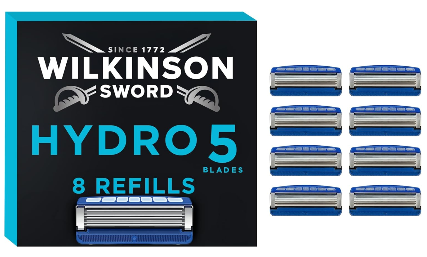 WILKINSON SWORD Hydro 5 Skin Protection Pack of 8 Razor Blade Refills