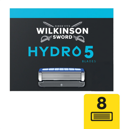 WILKINSON SWORD Hydro 5 Skin Protection Pack of 8 Razor Blade Refills