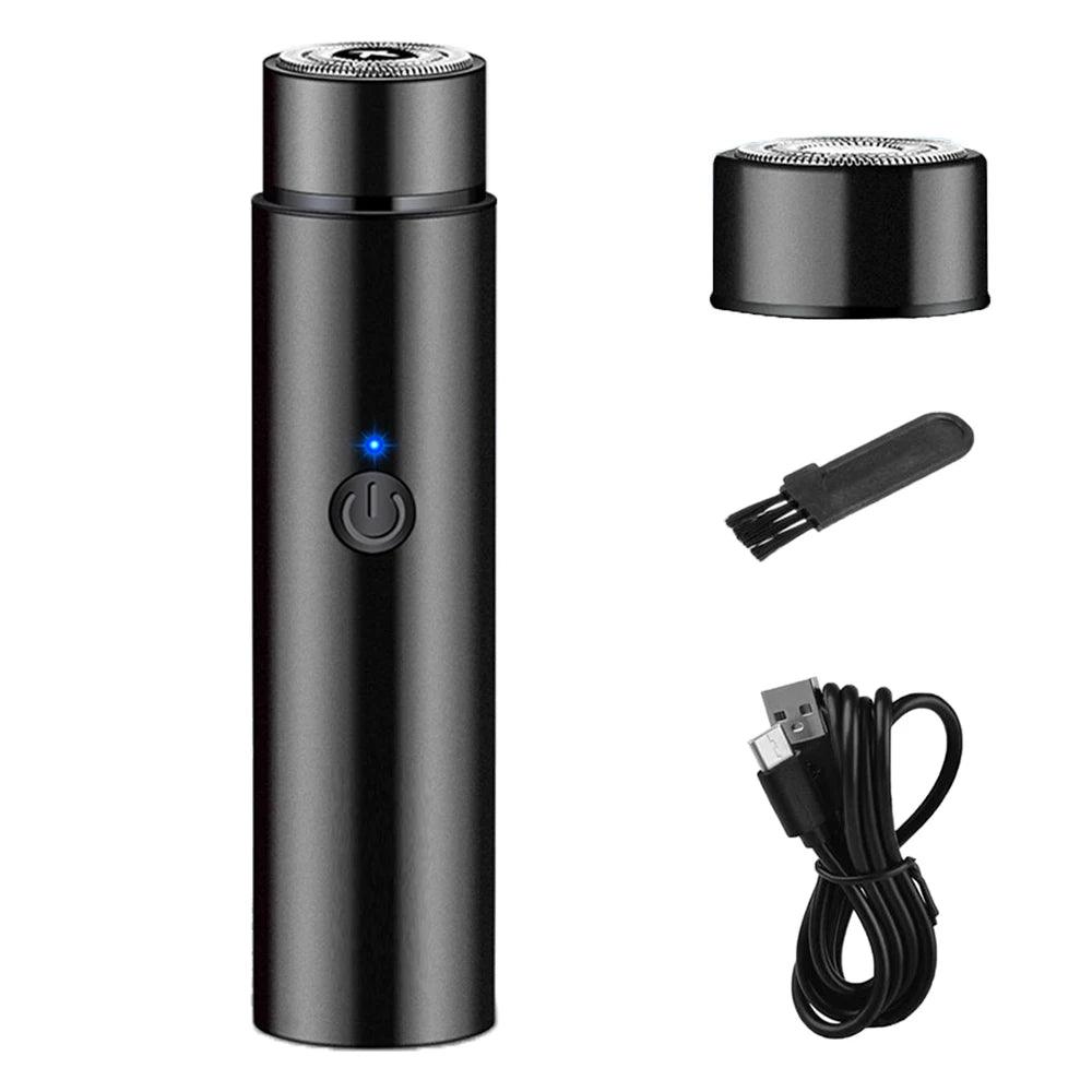 Electric Shaver Mini Rechargeable Razor Long-Lasting Portable Washable Trimmer - Scent Shave And All