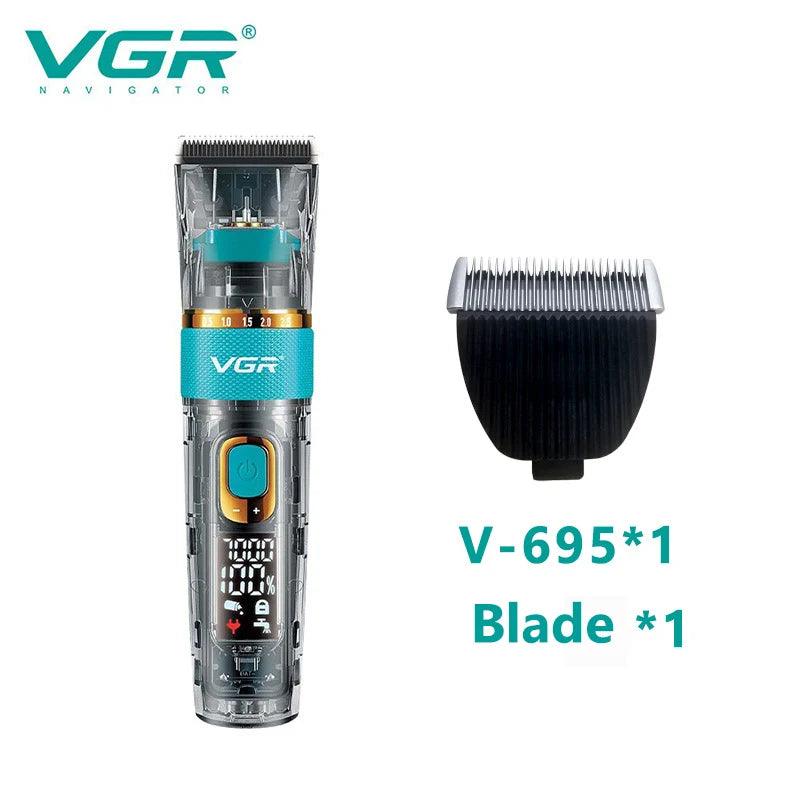 VGR V-695 Rechargeable Professional Hair Clipper Hair Trimmer - Scent Shave And All