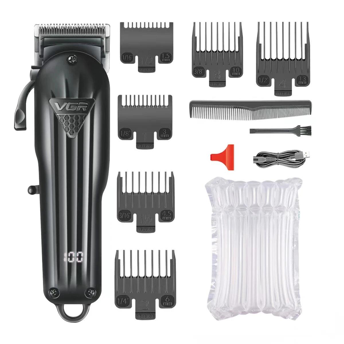 VGR V-282 Hair Clipper Professional Hair Cutting Machine Cordless Rechargeable - Scent Shave And All