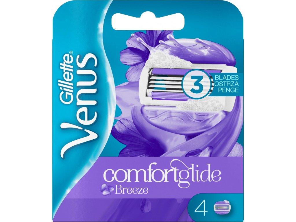 Gillette Venus Breeze Razor Blades Replacement Shave Heads 4 Pack - Scent Shave And All