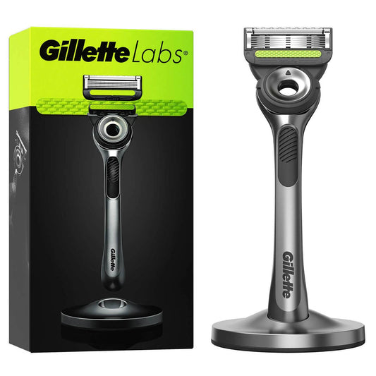 Gillette Labs Pre-Loaded Manual Shaving Razor With Stand - Scent Shave And All