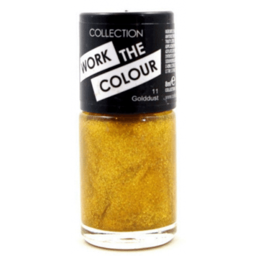 Collection Work The Colour Nail Polish Nail Varnish - Golddust - Scent Shave And All