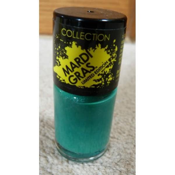 Collection Nail Polish Varnish Mardi Gras 8ml - Limited Edition - 3 Green With Envy - Scent Shave And All